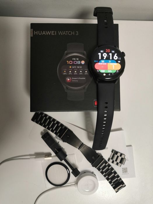 Huawei watch 3 black GLL-AL04