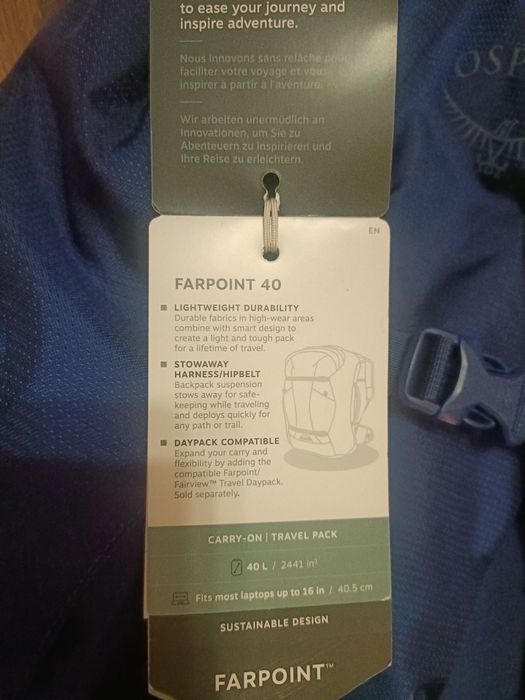 Plecak Osprey Farpoint 40