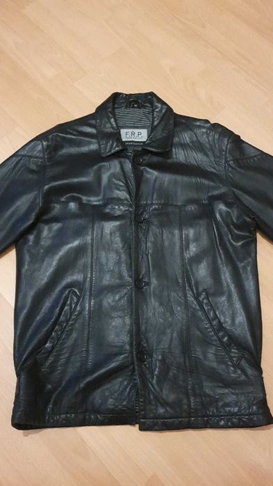 Skórzana kurtka marynarka 48 męska