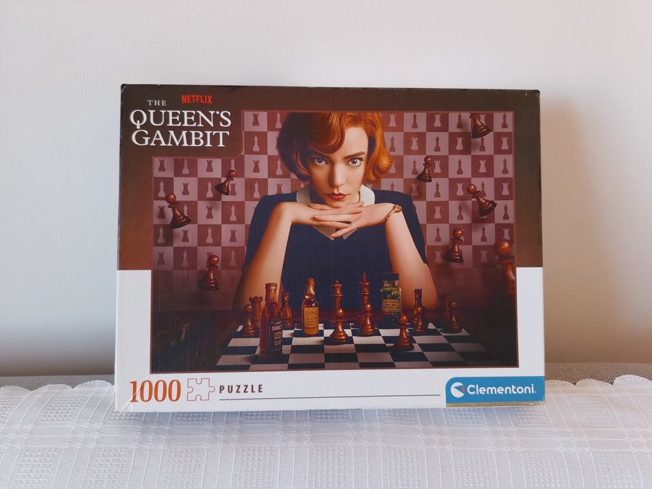Puzzle NETFLIX, Gambit Królowej, 1000 elementów, nowe