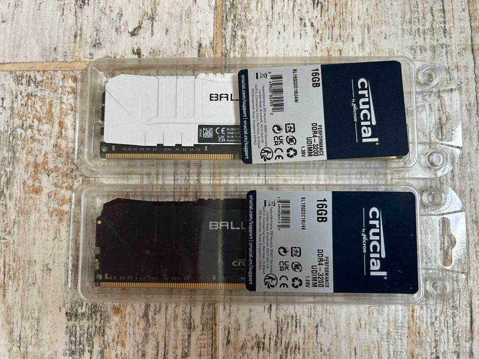 Оперативна пам'ять DDR4 Crucial 32GB (2х16GB) 3200 Ballistix