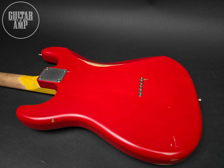 Nashguitars S63 Dakota Red Medium Relic Stratocaster Custom Shop