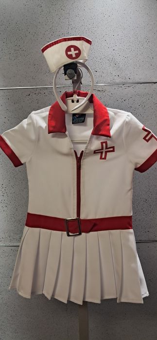 Strój przebranie kostium pielęgniarka