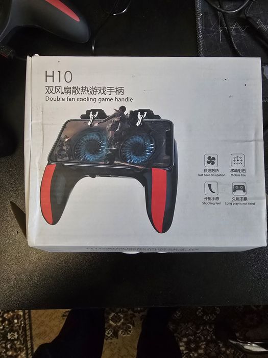 Геймпад XO H10 Dual Fan Charging Колір Чорний