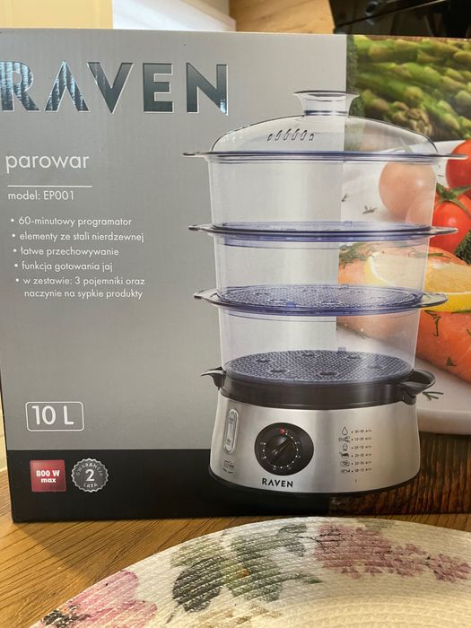 Parowar raven nowy