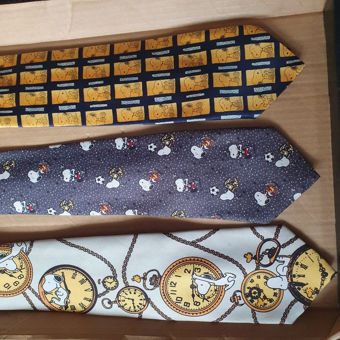 Zestaw krawatów Snoopy kreskówka (k-10) OK