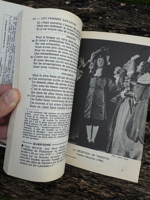 Les femmes savantes Moliere, „Uczone białogłowy”/ wersja francuska