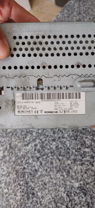 Porsche Cayenne PCM 2.1 radio