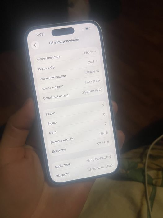 Iphone 15 128/gb neverlock как новый