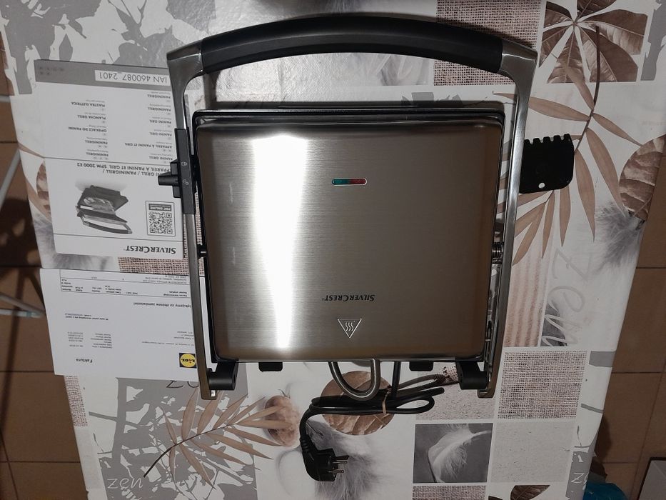Grill kontaktowy, opiekacz do panini SPM2000 E2, 2000W