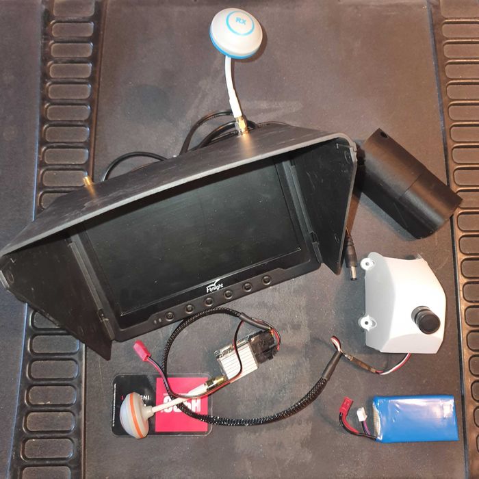 Dji Inspire 1 Zestaw 2 Radia Okulary FPV Zeiss Cinemizer  OKAZJA