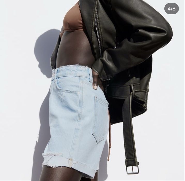 Джинсові шорти ZARA