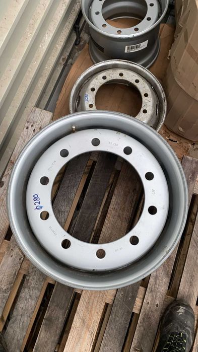 19,5x11,75 Felga ET120 Otwór centrujący 280 10OTW używana