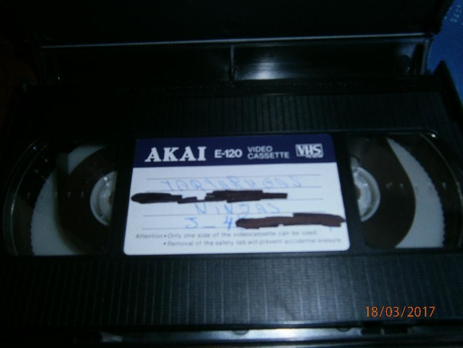 Tartarugas Ninja VHS