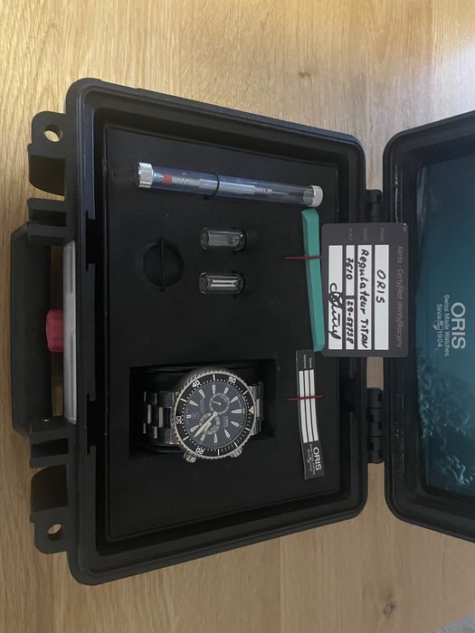 Oris Regulateur "Der Meistertaucher"Tytan, Omega, Tag heuer,