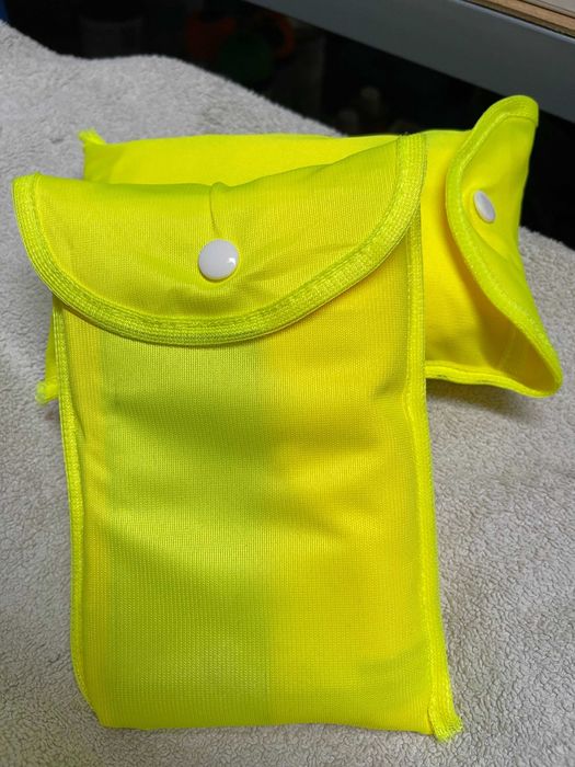 Colete unissex Korntex duas faixas refletivas