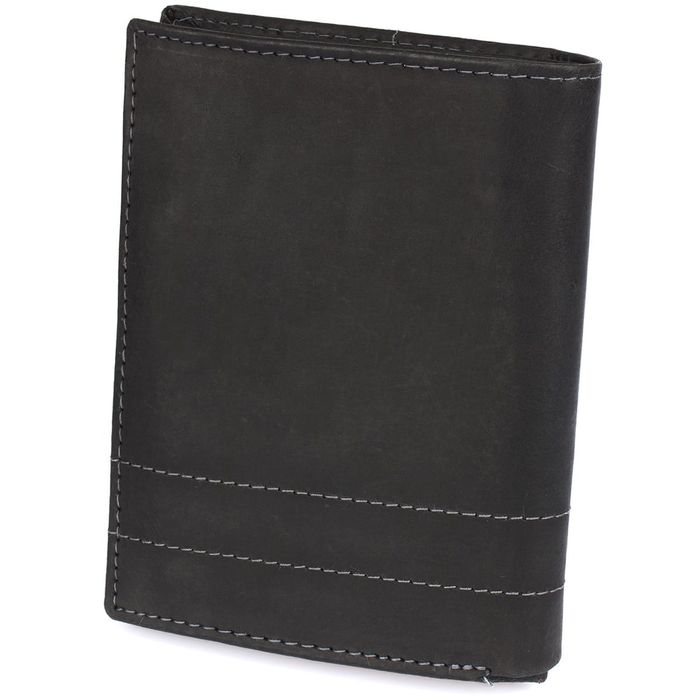 portfel męski skórzany alberto 123 czarny