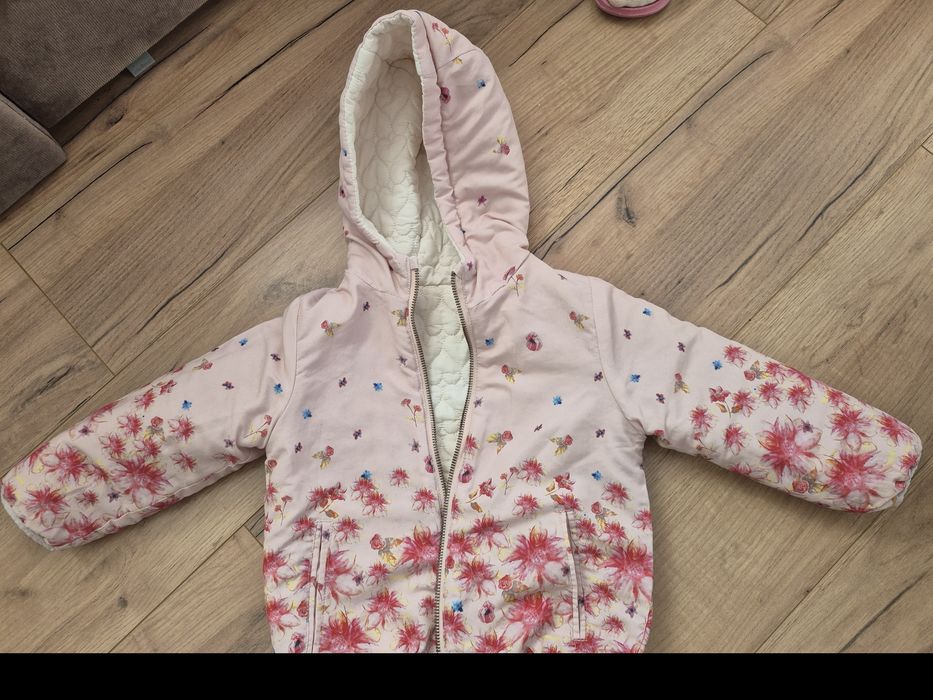 Kurtka ZARA dwustronna wiosenna  92