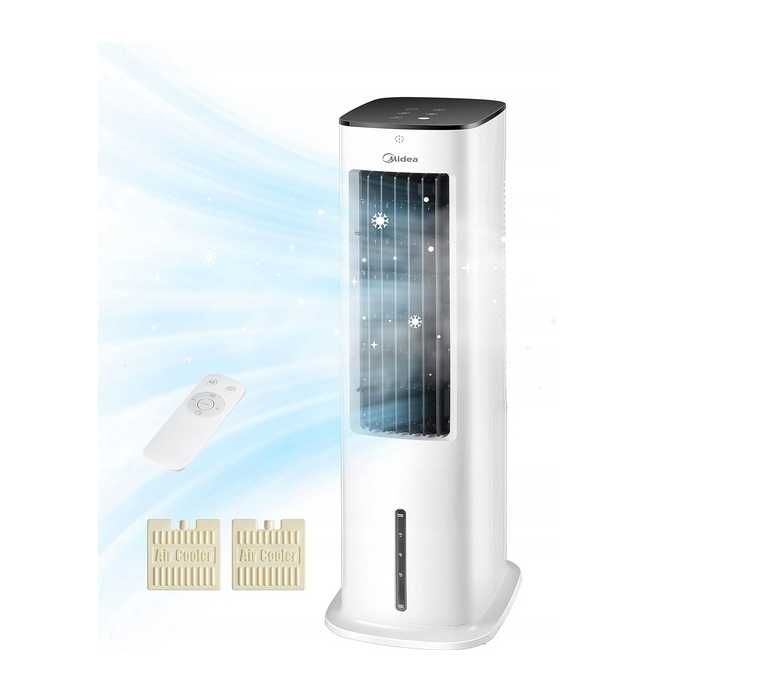 MIDEA AC100-20ARB Klimator 4w1 55W | Chłodzi Nawilża Oczyszcza