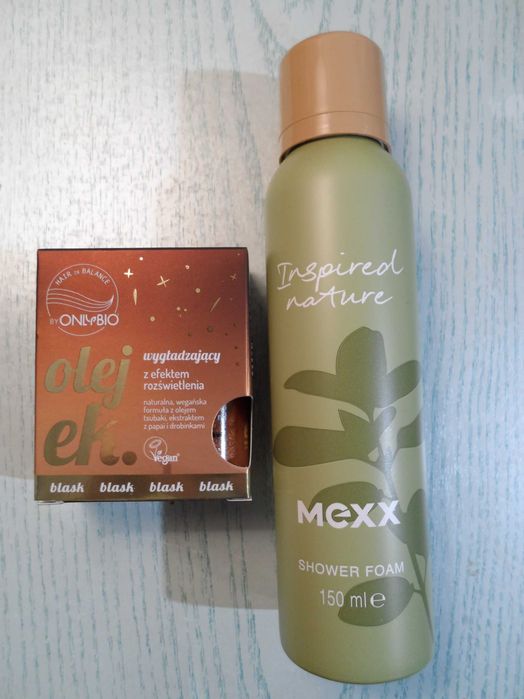 Mexx - Pianka pod prysznic + olejek do włosów - Gratis!