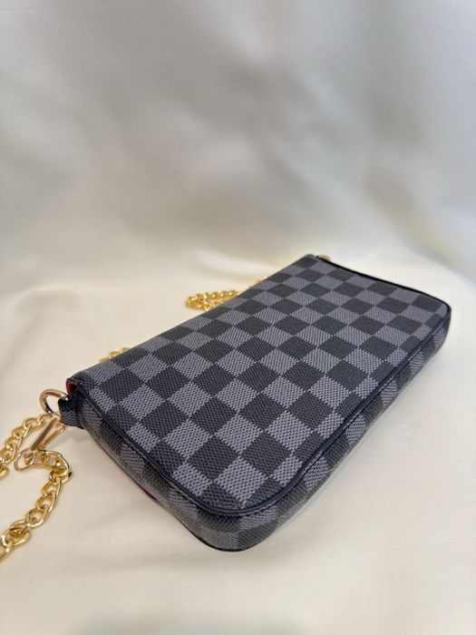 Стійка та стильна сумка крос-боді LV Félicie Style (з картхолдером та гаманцем)