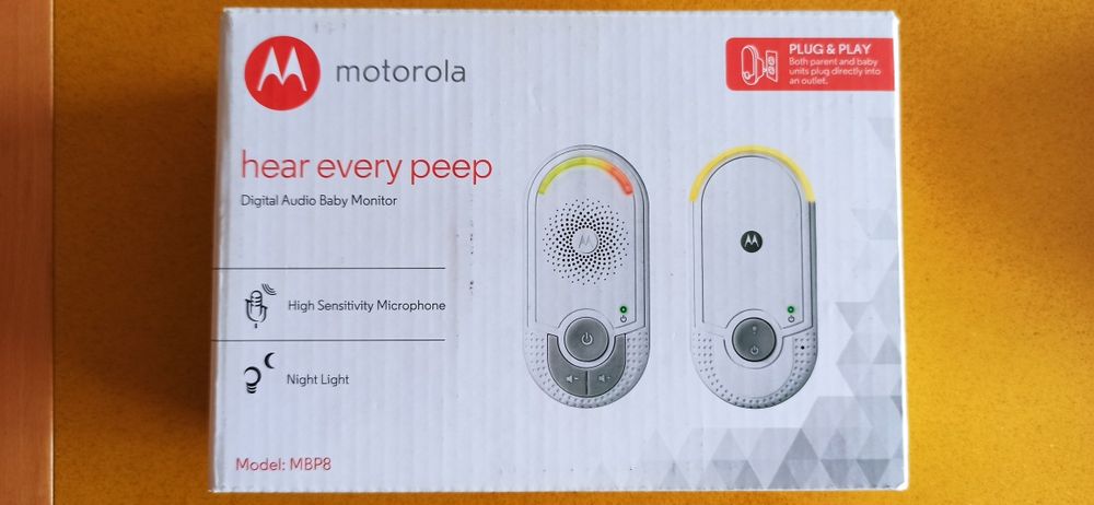 Intercomunicador para quarto bebé