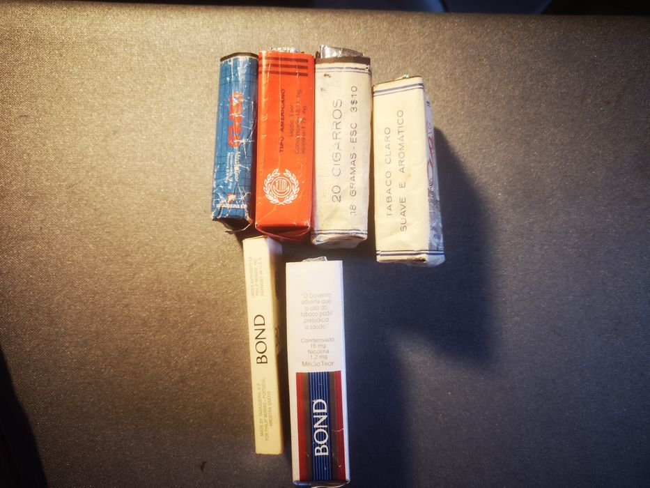 Maços de tabaco de coleçăo