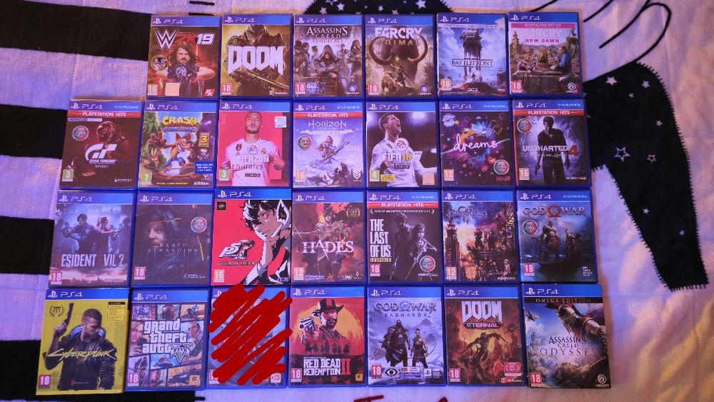 PS4 Slim 1 TB + PSVR + 2 Comandos + Jogos