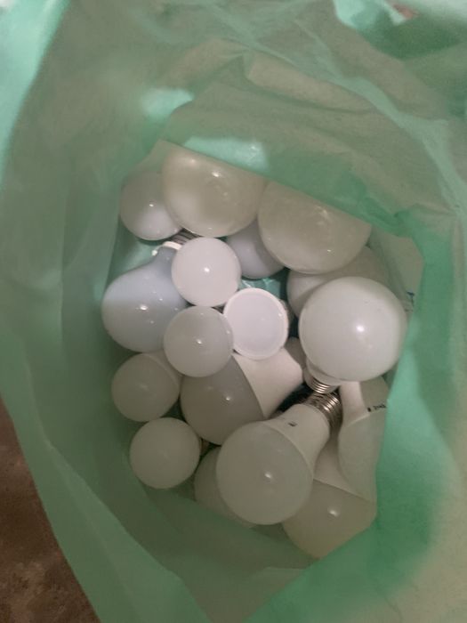 15 lampadas led luz branca