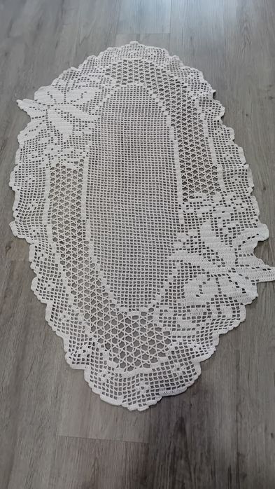 Centro de mesa em renda