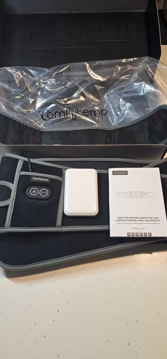 Comfytemp Masaż wibracyjny pas rozgrzewający na bóle pleców.