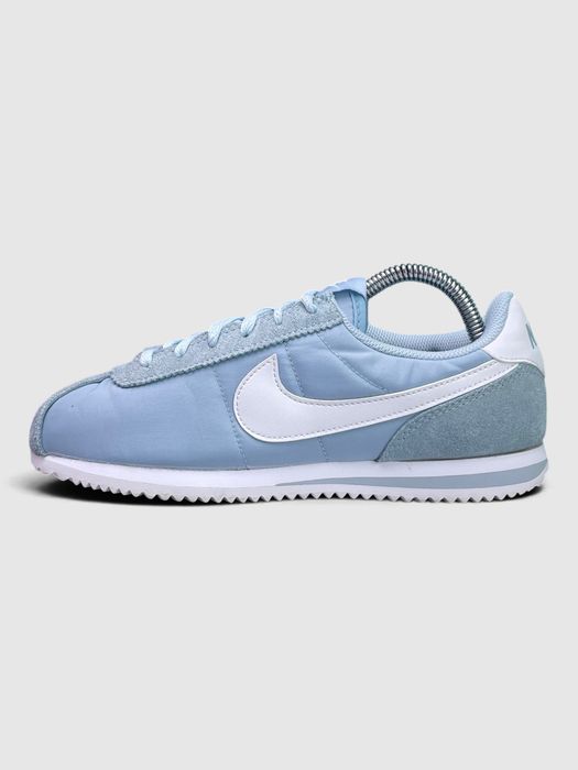 Buty Sportowe Nike Cortez Textile Biały Jasnoniebieski Rozmiar 36.5
