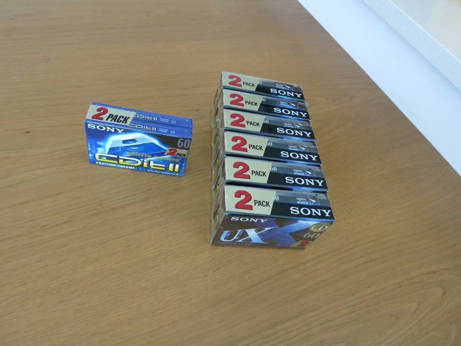 Cassetes Sony UX-60 + Sony CDit 60