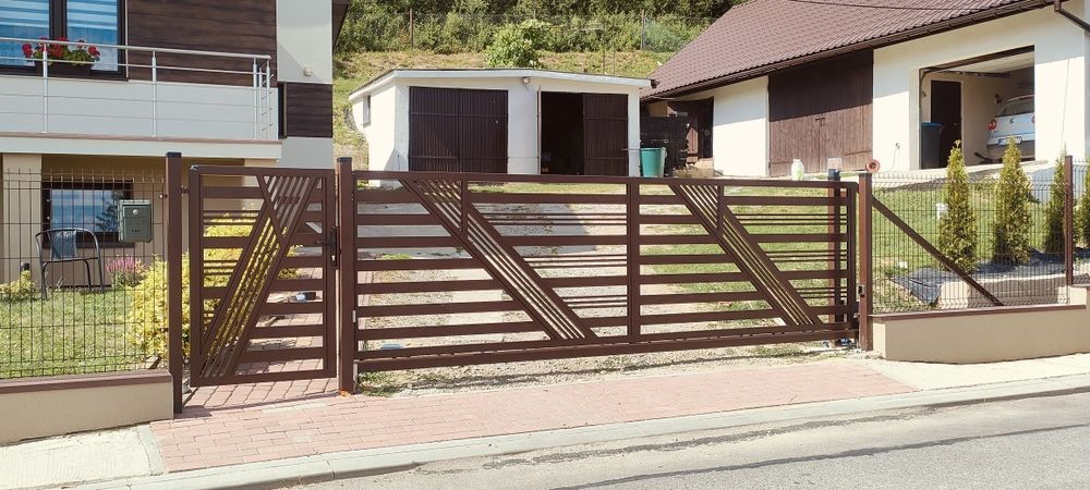 Brama przesuwna nowoczesna nr.5