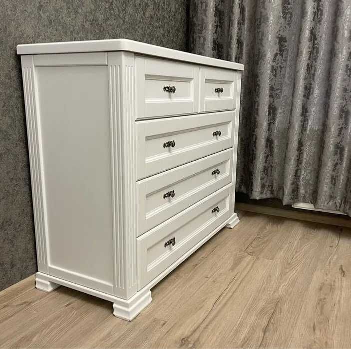 Дерев'яне ліжко Айрін (160*200) з масиву вільхи, від виробника.