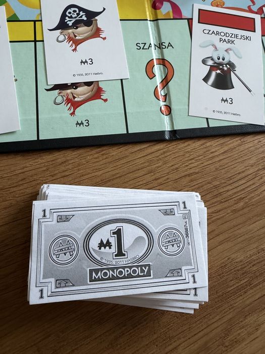 Monopoly junior 5+ Moc atrakcji Hasbro