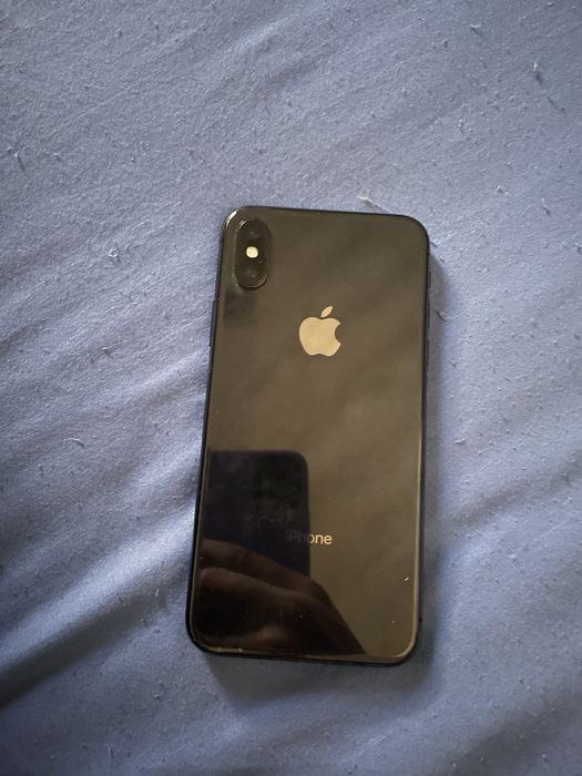 iphone X preto em bom estado