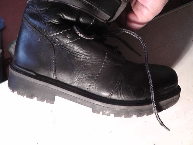 ботинки детские черные теплые 31