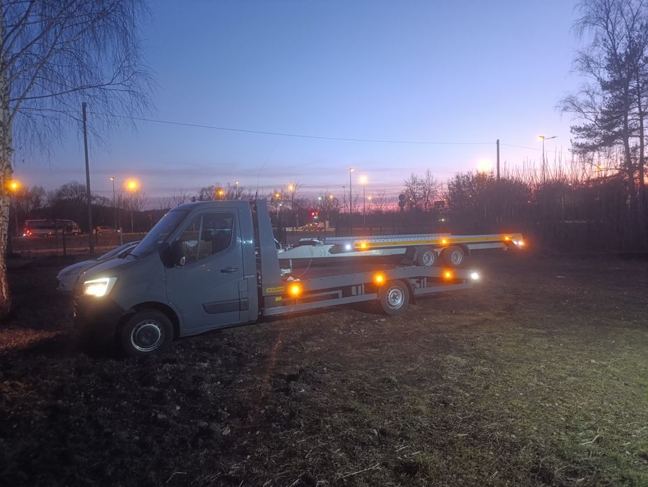 Wynajmę przyczepę lawetę DMC 2700kg