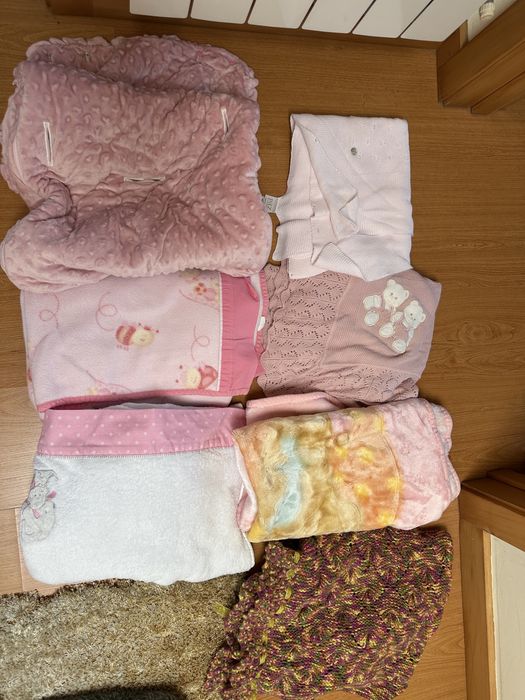 Mantas de bébé - menina