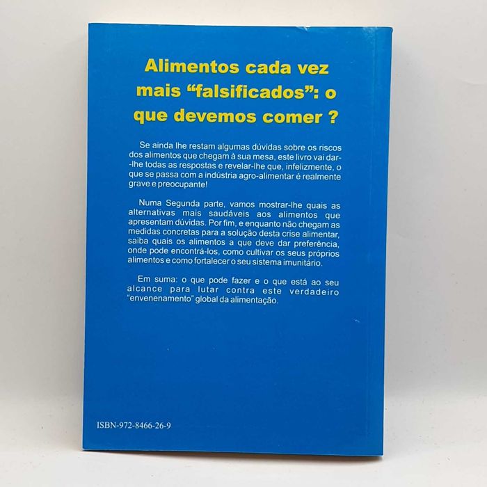 Livro - Teresa Mendes - Venenos à sua Mesa - Ref.PART3