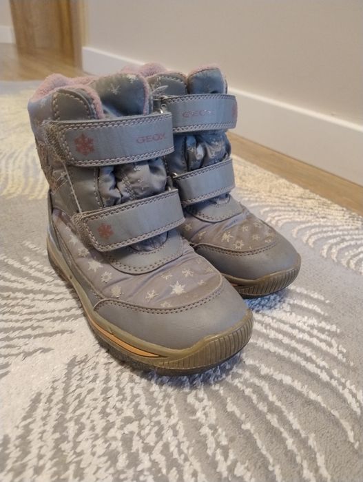 Kozaki śniegowce Geox dziewczęce 29