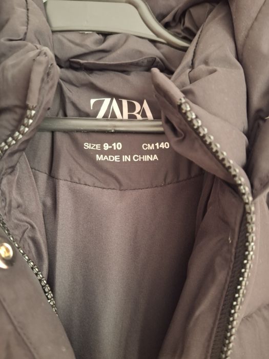 Kurtka puchowa Zara dla dziewczynki