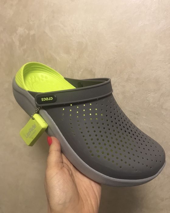 Крокси Crocs  LiteRide,сабо чоловічі, наявність 42 і 44