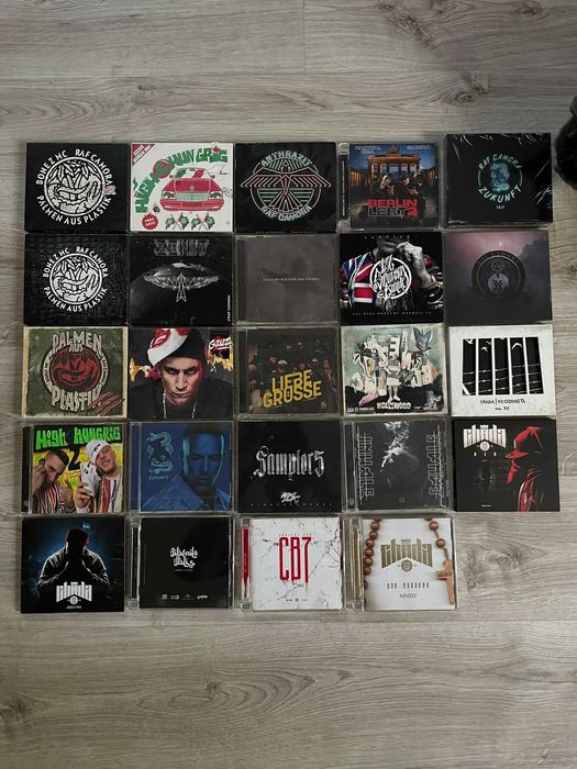24 Płyty CD(Niemiecki rap, 187 Strassenbande,GZUZ,Bonez MC