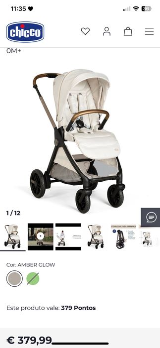 Carrinho Bellagio da CHICCO