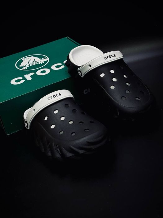 Crocs Echo Gum Ro Clog мужские кроксы черные уличные шлепки crocs пляжные тапки /крокс