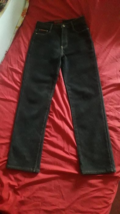 Чоловічі зимові джинси на флісі. 30 розмір. Талія 78-80см.