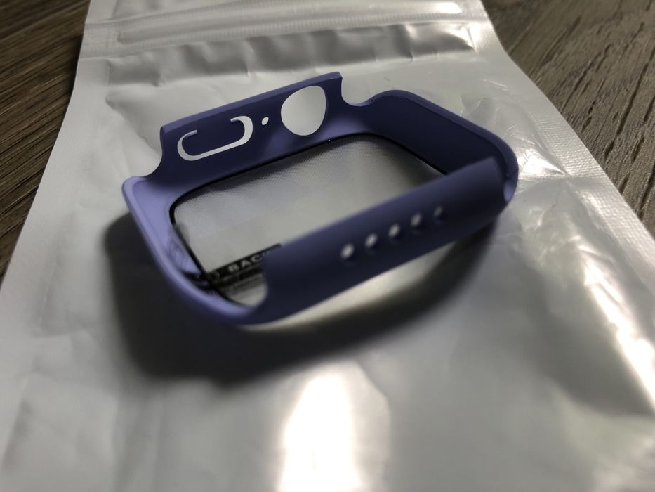 Скло/покриття для AppleWatch 7, 41 см бузковий