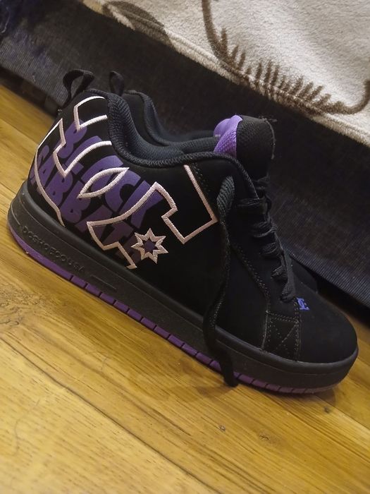 Кросівки DC Shoes Court Graffik Black Purple